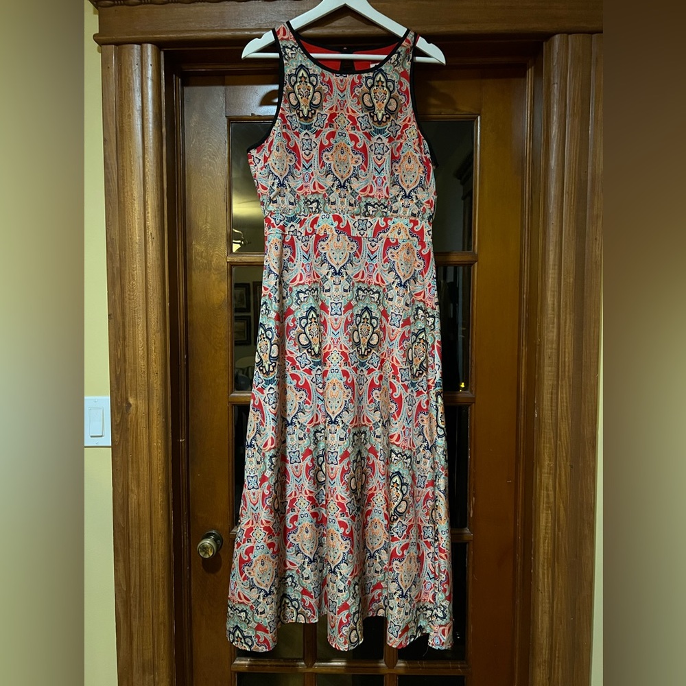 Ducks In A Row Ankle Length Dress - Size S-M